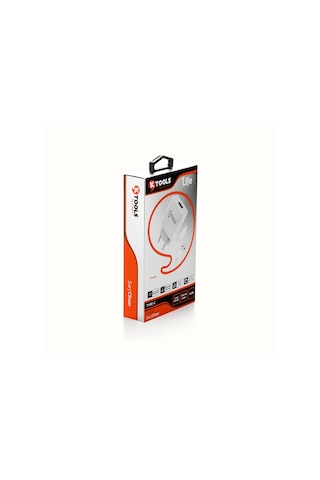 Ktools Lıfe 2.4A 1Usb Type C Seyahat Sarjı 12W / 2