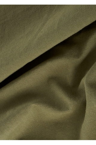 Bella Maison %100 Pamuk Elegance Kenarı Fıfırlı Masa Örtüsü Haki 150x250 Cm Haki