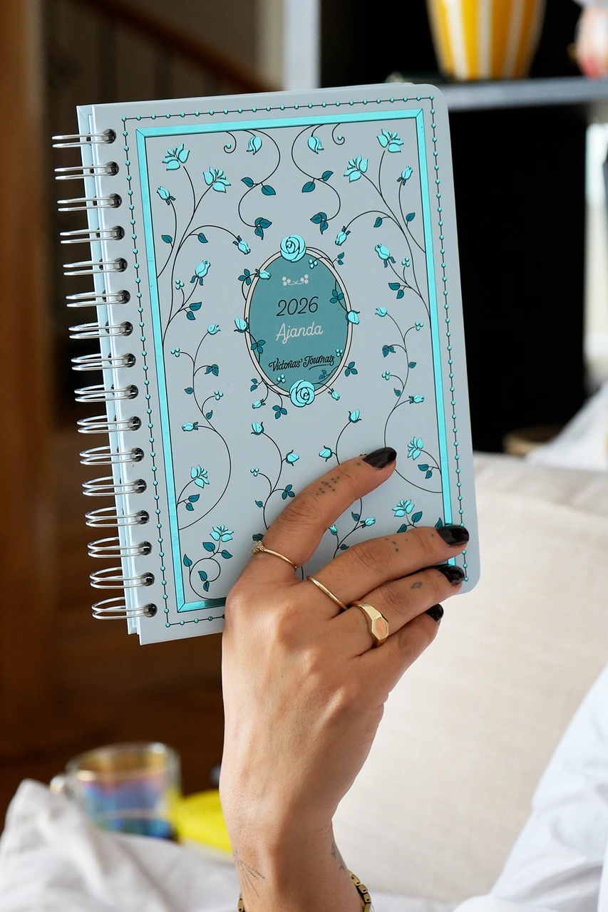 Spiralli Sert Kapak 2026 Haftalık Motivasyon Ajandası A5 2554