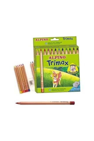Alpino Trimax Jumbo Kuru Boya 12'li