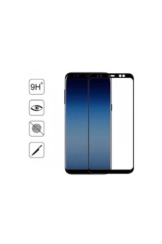 Samsung Galaxy Uyumlu J4 Plus Davin 5d Cam Ekran Koruyucu Siyah Senalstore