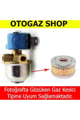 Lovato Gaz Kesici İç Filtre