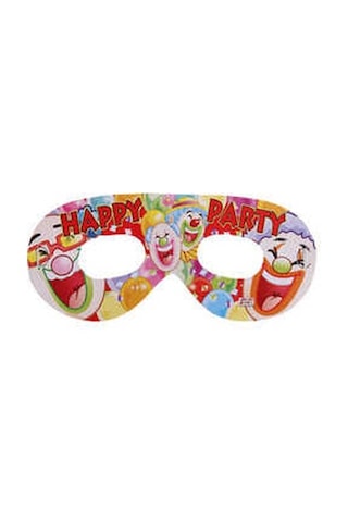 MASKE GÖZLÜK PALYAÇOLU HAPPY PARTY PK:10