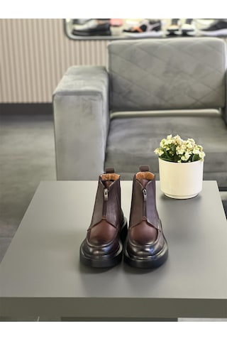 Lfr-p085 Flother Merdane Bot Kahve Kahve Kahverengi