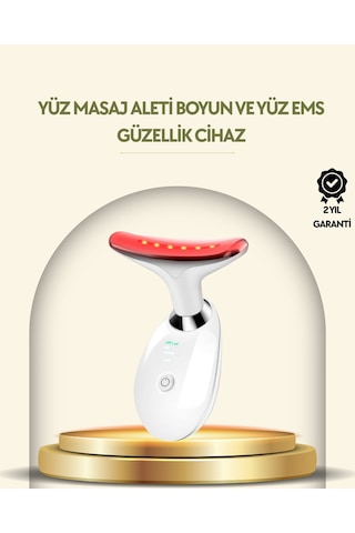 Kompakt Ve Taşınabilir Cilt Bakım Cihazı - 3 Fonksiyonlu, Usb Şarjlı, Led Işıklı Güzellik Aleti