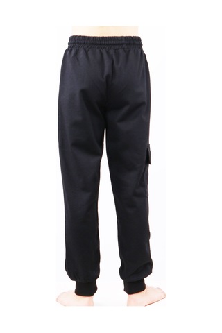 Çocuk Unisex Okul Eşofman Alti Komando Cepli C10 Siyah