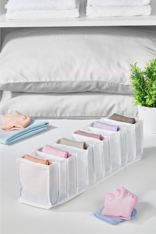 Serstil Small 11 Gözlü Çekmece Içi Düzenleyici Organizer 12 X 40 X 12 beyaz