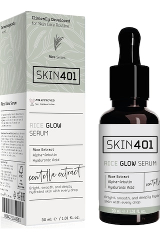 Skin401 Pirinç Özlü Aydınlatıcı Ve Parlaklık Etkili Serum 30ml