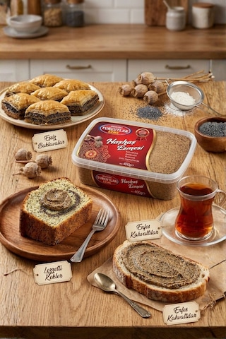 Bozkırlı Çavuşoğlu Turgutlar Bozkırlı Haşhaş Ezmesi 450 G
