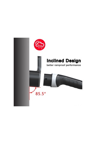 Yunboo Ev Şarj Kablosu Tutucu Abs Plastik Garaj Düzenleyici Ev Çarşafı Kablosu Saklama Aleti Avrupa Standartı Dışarı/içeri Kullanım