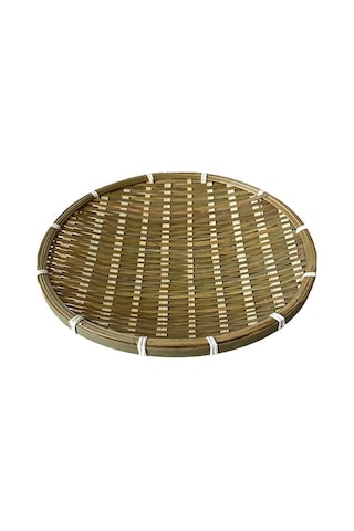 Pazly Tepsisi Suntek Sepet Parti Için Cm Bambu Bahçe 30 Us Yeşil