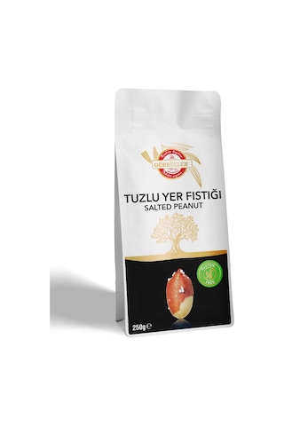 Gürbüzler Glutensiz Yer Fıstığı Kavrulmuş Tuzlu 250 G