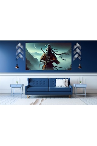 Ti-play Son Savunma 60x90cm Modern Samuray Pvc Çerçevesiz Tablo