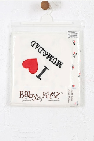 %100 Pamuklu Yenidoğan Çift Katlı Penye Bebek Battaniyesi Sb 514 Krem Krem