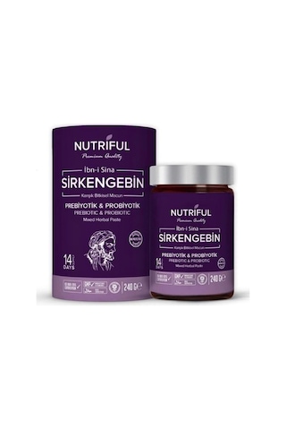 Nutriful Ibn-i Sina Sirkengebin Prebiyotik Form Macunu 240 G