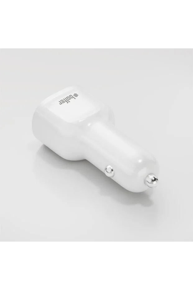 Pd & Usb Araç Şarj Soketi 40 W Beyaz Araç Şarj Aleti