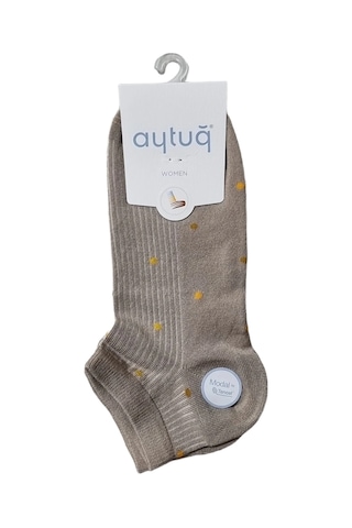Moda Dua Aytuğ 33290 Kadın Modal Patik Çorap Çok Renkli