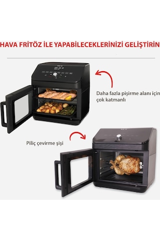 Instant 140-4101-01-EU 13 LT AirFryer Fırın