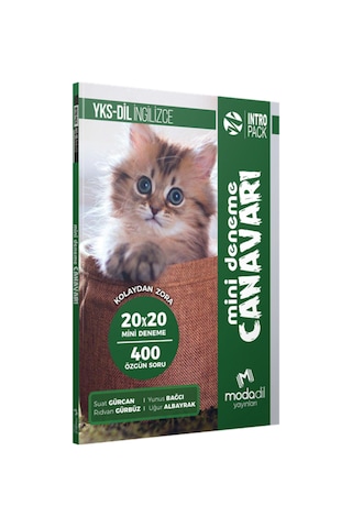 Yks-dil Intropack 20x20 Mini Deneme Canavarı Yks-dil Intropack 20x20 Mini Deneme Canavarı