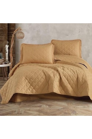 Clasy Çift Kişilik Yatak Örtüsü Tafana Zencefil