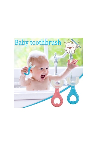 U Tipi Bebek Ağız Bakım Ve Diş Fırçası 5224
