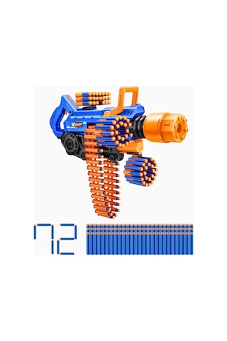 X-shot Insanity Smoking Barrel Serisi 1, Duman Efektli Dart Tabancası Nerf, Oyuncak Tabanca Mavi