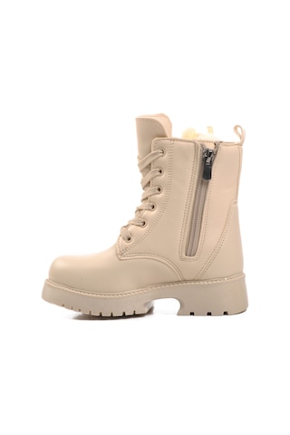 Bej Poliüretan Kız Çocuk Bot Pegasi P Bej