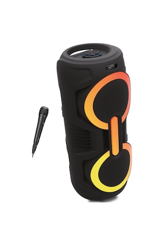 Auris Kln220 25w 2 8 İnç Mikrofonlu Rgb Bluetooth Hoparlör