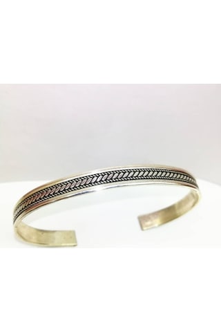Oriental Kuyumculuk Jewellery Gümüş Erkek Bilezik Gümüş