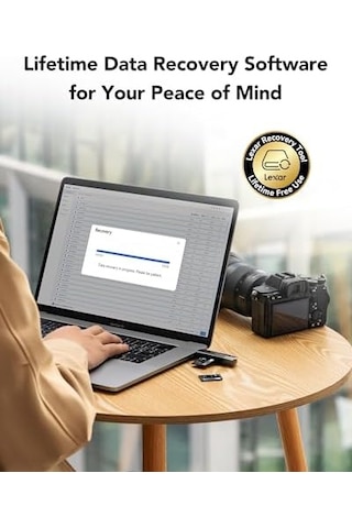 Profesyonel Sılver Sd Kart 64 Gb, 205 Mb/s'ye Kadar Okuma, 90 Mb/s Yazma, Sdxc Uhs-ı Hafıza Kartı, Sınıf 10, U3, V30, Profesyonel Fotoğrafçılar, Videografçılar, Meraklılar İçin Sd Kart