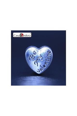 My Valentine Charm. Charm Bileklik Uyumlu Gümüş Gümüş