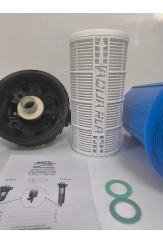 10 X 4,5 Jumbo Alttan Tahliyeli Yıkanabilir Filtre Housing