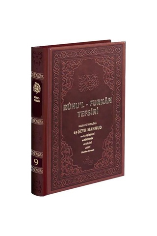 Ruhu'l - Furkan Tefsiri 9 (Deri Cilt) / Hazrat-ü Mevlana eş-Şe... 9786054905980