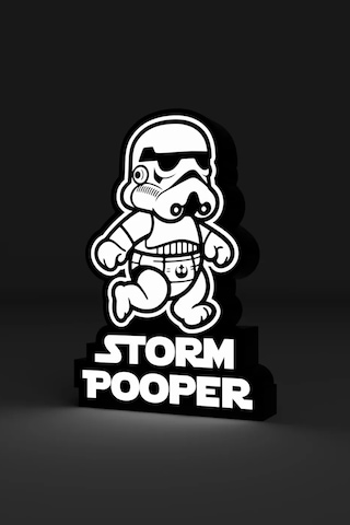 Stormtrooper Dekoratif Led Aydınlatma Çok Renkli