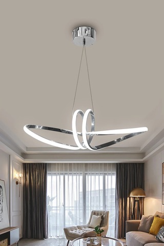 Papyon Modern Led Sarkıt Avize Çok Renkli