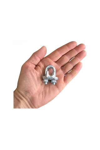 Aletçantam Klemens Çelik Halat Klemensi (5 li paket) 10 mm
