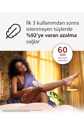 Philips Kablosuz Yüz ve Vücüt 2 Başlıklı Premium Epilasyon Seti
