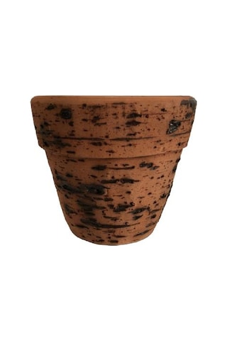 Antik Görünümlü Eskitme Toprak Saksı 12 Cm X 12 Cm 54076024