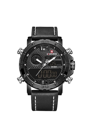 Erkek Saat Dijital Kuvars Alarm Kronometre İş Spor Günlük Kol Saati Beyaz Diğer