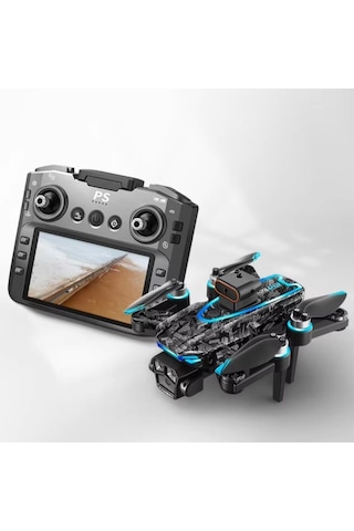 T2 Pro Drone 4k Üç Kameralı Gps Wifi Fpv 360 Engel Algılama Büyük Ekran Kumandalı Katlanabilir Drone-1597