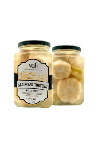 Vafi Turşu Serisi Sarımsak Turşusu 1000cc-500gr-8482