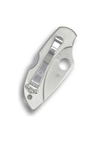 Spyderco Dragonfly Tattoo Stainless Plainedge Kamp Çakı Gümüş