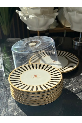 8 Parça Black Bird Kek Fanuslu Pasta Seti-5174 Çok Renkli