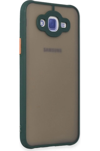 Newface Samsung Galaxy Uyumlu J7 Kılıf Montreal Silikon Kapak Semeglbl - 88 - Yeşil