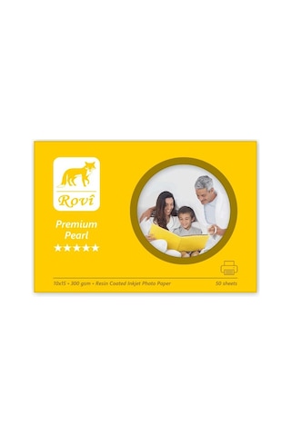Rovi Rovıfotprınt8 Premium İnci Fotoğraf Kağıdı 300gsm 50yp 10x15