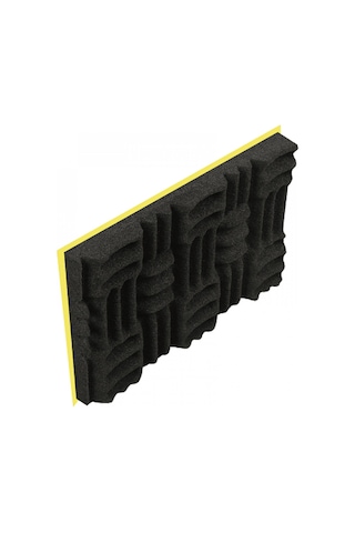 Türkeli Ses Yalıtımı Akustik Labirent Sünger Yanmaz 30 MM 50 x 50 100 x 100 Bantlı