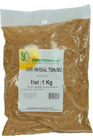 Doğan Sarı Hardal Tohumu 1 KG