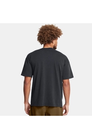 Under Armour M Hw Os Logo Wash Ss Erkek T-shirt 1389147-001 Siyah
