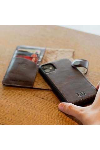 Samsung Galaxy S21 Ultra Deri Çıkarılabilir Cüzdan Kılıf