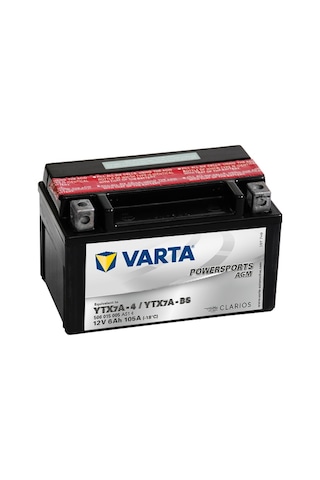 Varta Powersports Agm Ytx7a-bs 12v6ah 105a Akü Varta Powersports Agm Ytx7a-bs 12v6ah 105a Akü